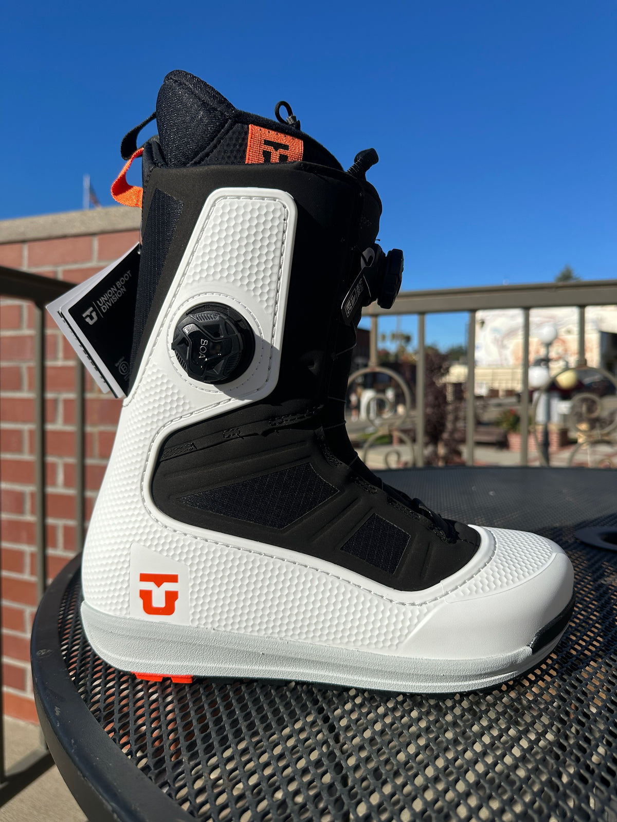 Union Reset Pro Snowboard Boot (White / Black) – Milo Snow and Skate