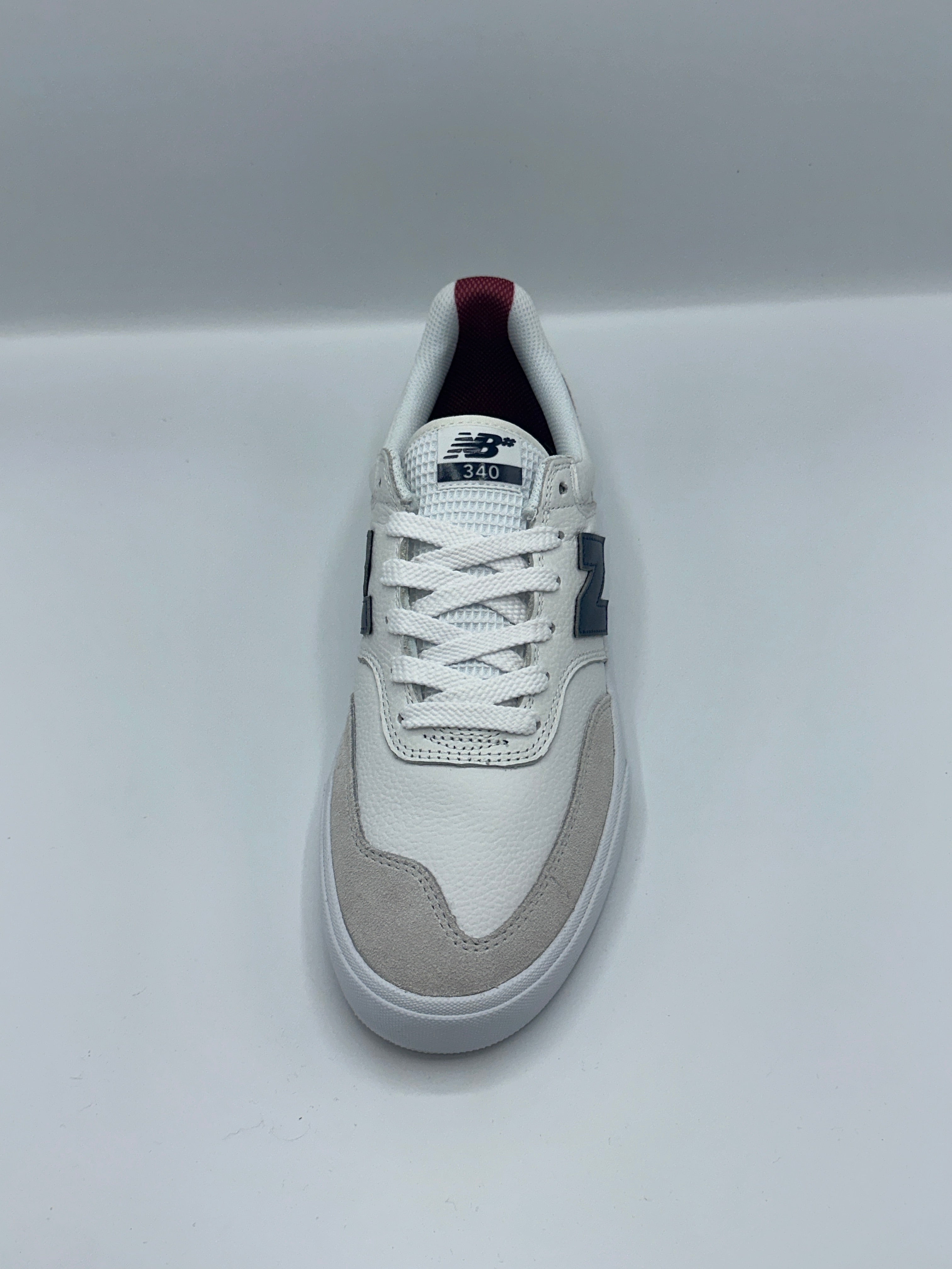 New Balance Numeric 340 (White Navy) – Milo Snow and Skate