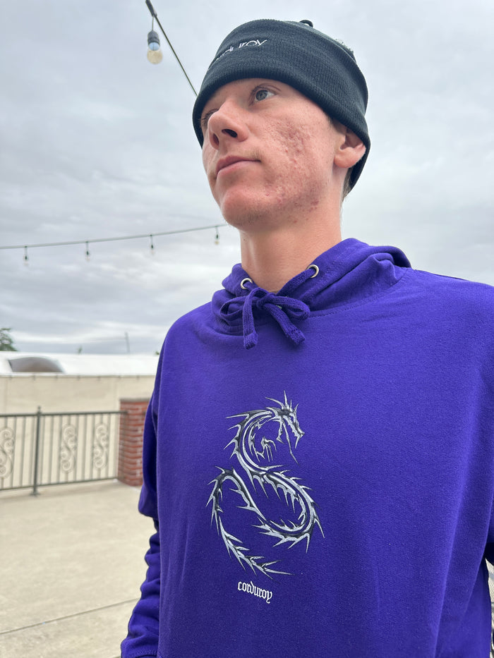 Corduroy Chrome Hoodie