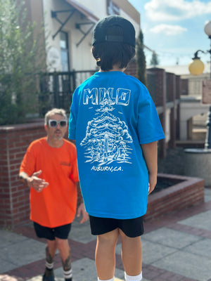 Milo Yeti Youth Tee (Sapphire)