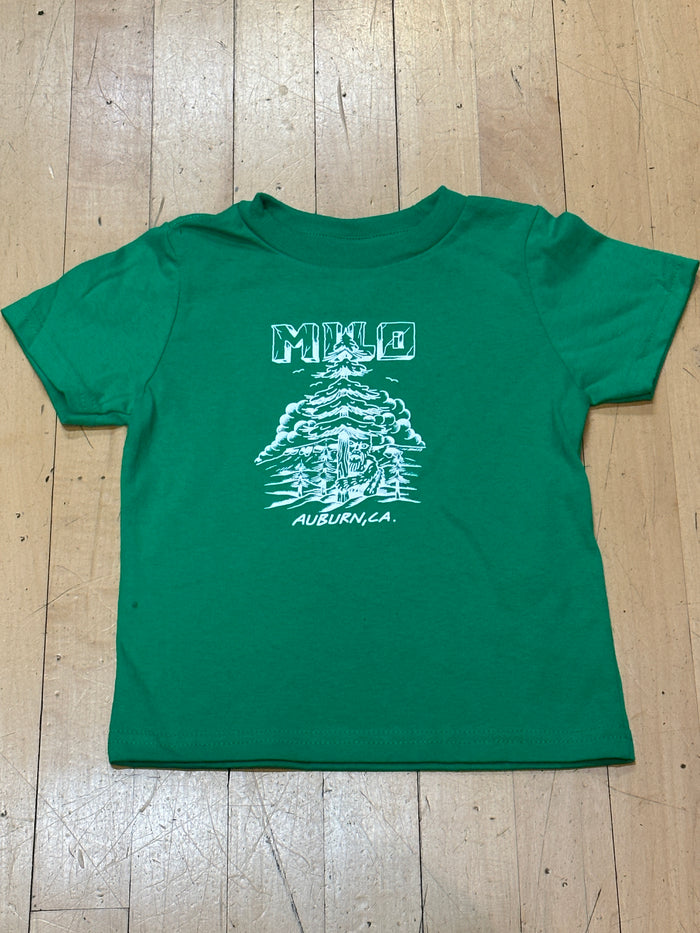 Milo Yeti Toddler Tee (Clover Green)