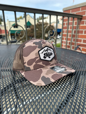 Milo Mountain 112 Trucker Hat (Duck Camo/Brown)