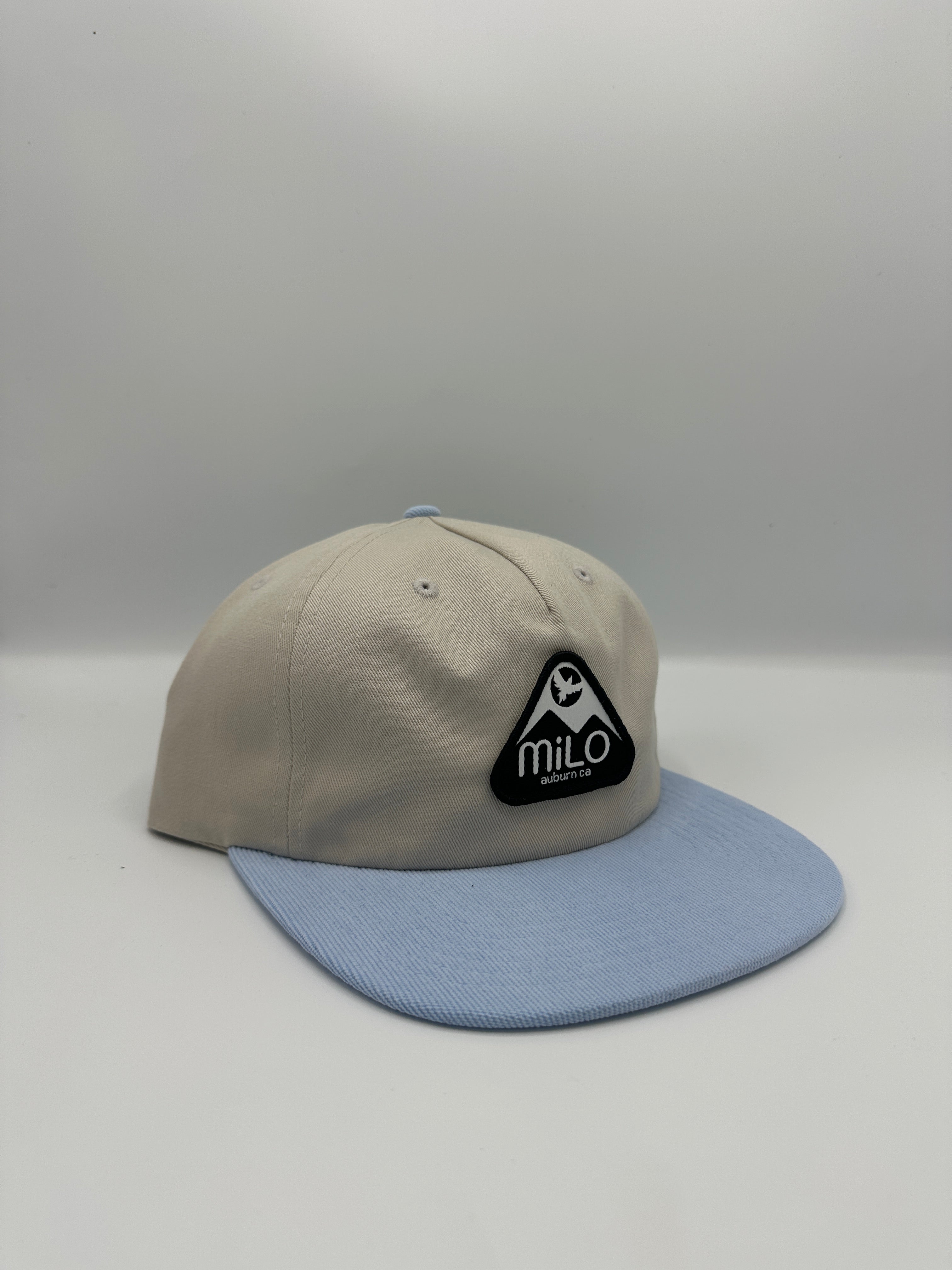 Milo Full Moon Twill Unstructured (Lt Grey/Periwinkle) – Milo Snow
