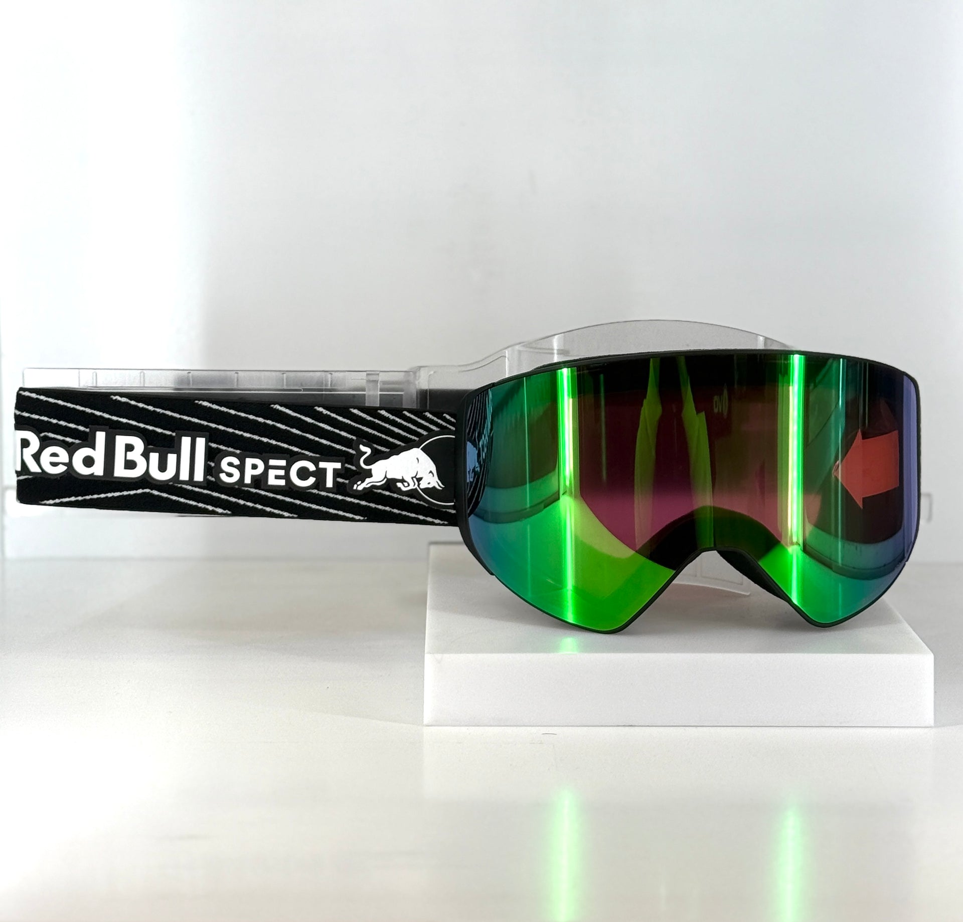 red bull snowboard goggles Red Bull SPECT Jam Goggles Black / Green