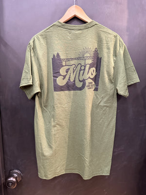 Milo Forest Hill Bridge Shirt (Military Green)