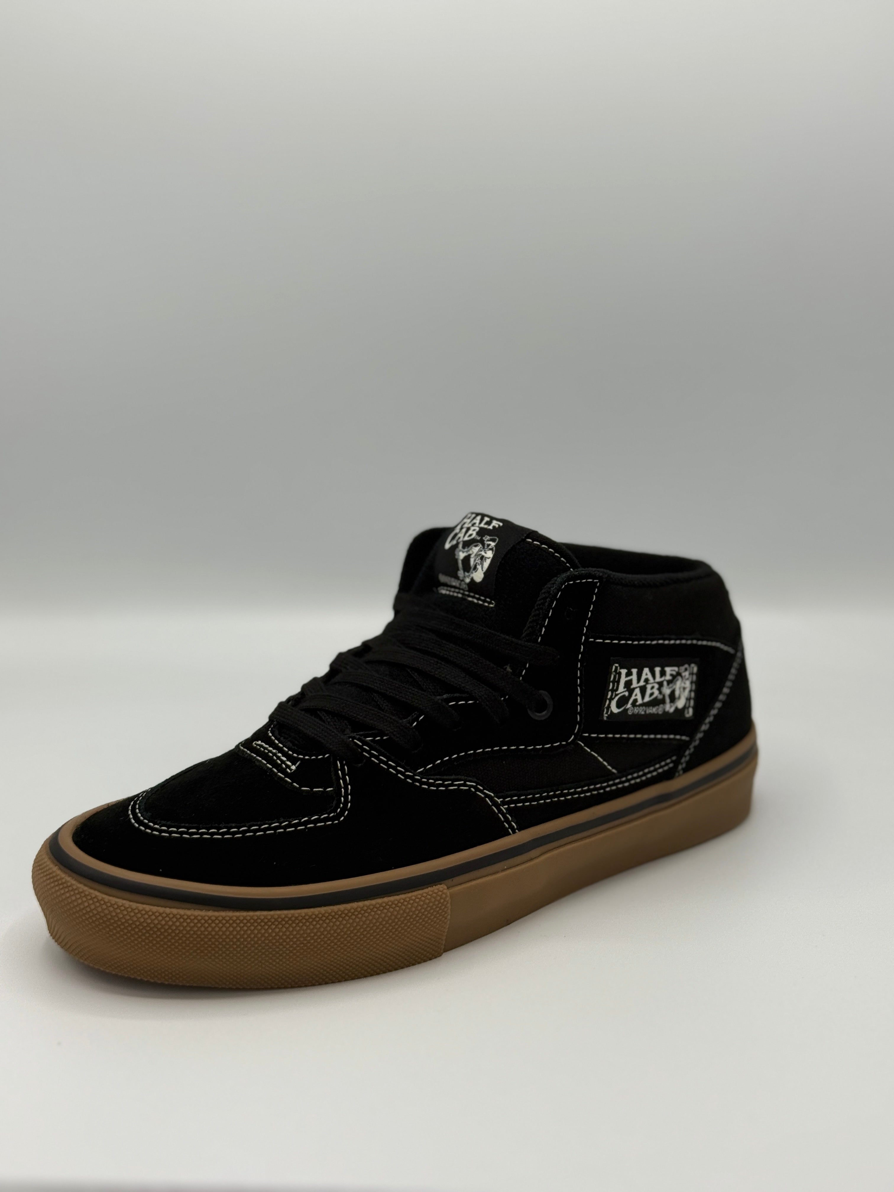 Vans Skate Half Cab (Black/White/Gum) – Milo Snow and Skate