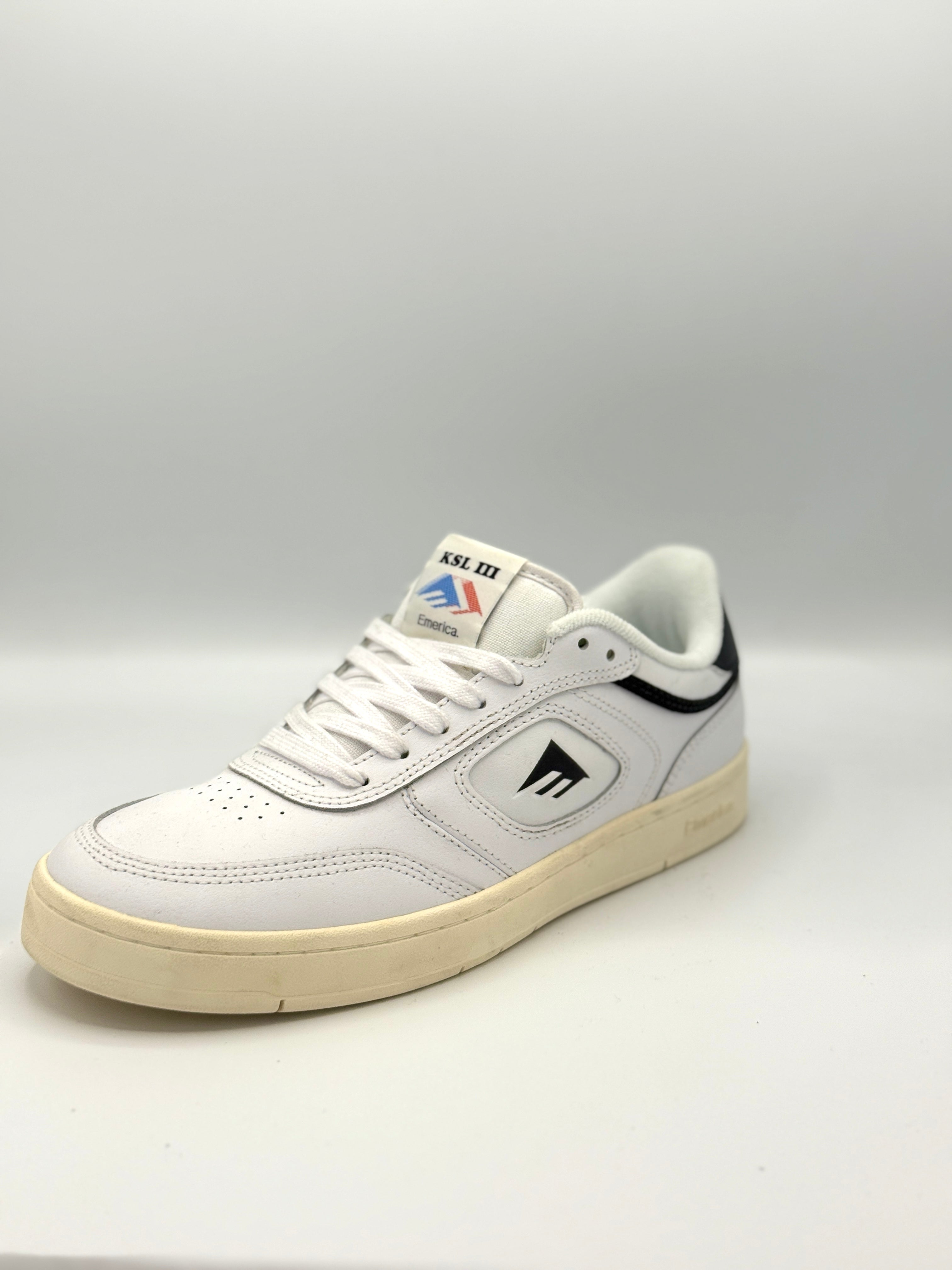 Emerica KSL 3 Shoe (White) – Milo Snow and Skate