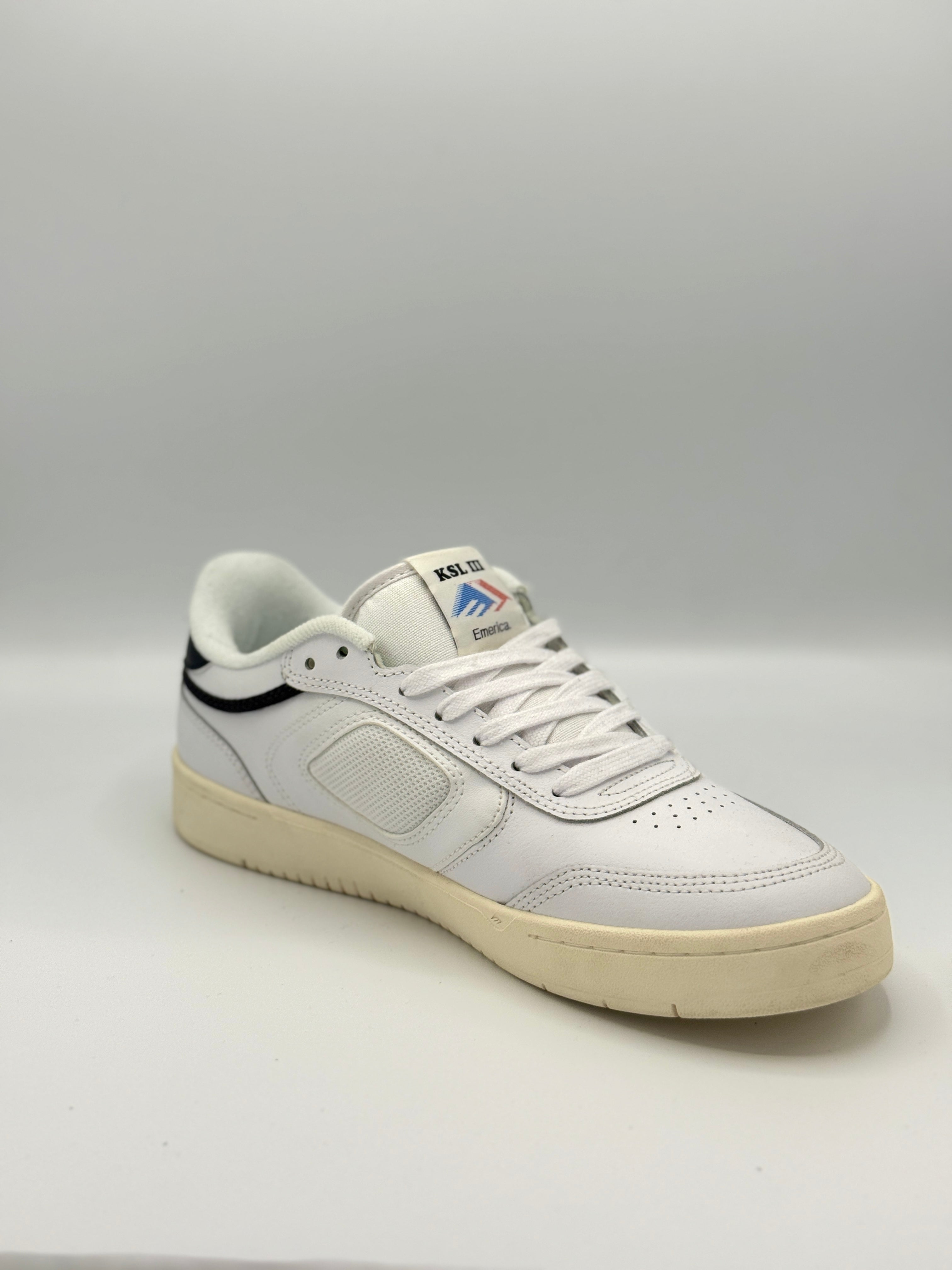 Emerica KSL 3 Shoe (White) – Milo Snow and Skate