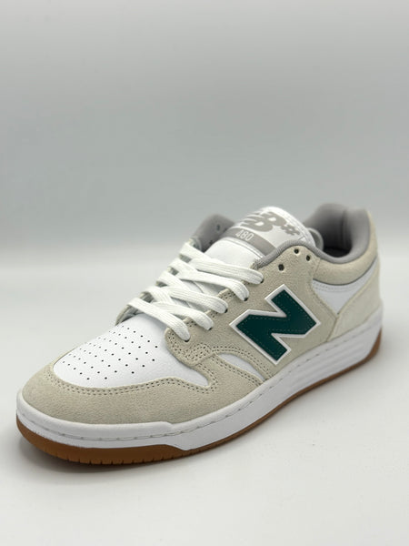 New Balance Numeric 480 (White Green) – Milo Snow and Skate