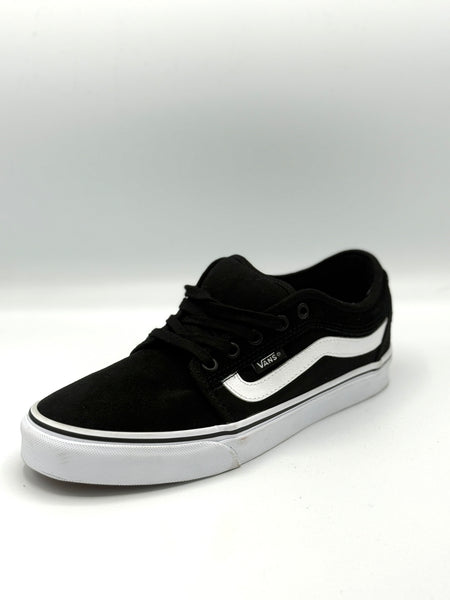 Vans Chukka Low Sidestripe Black/White – Milo Snow and Skate