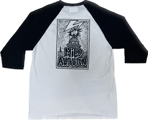 Milo Banned In Auburn Raglan (Black/White)