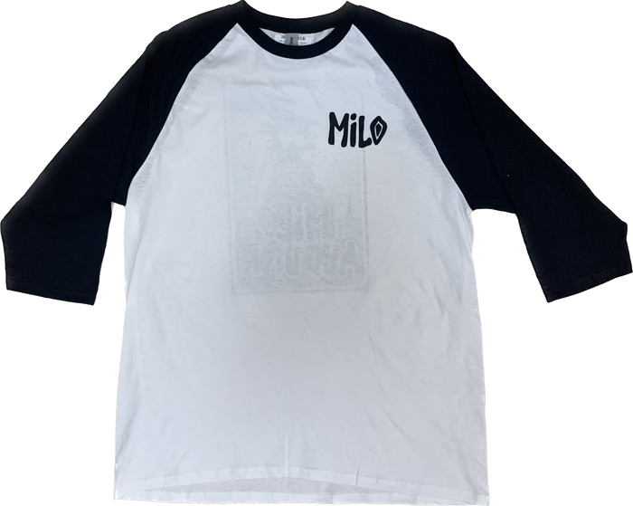 Milo Banned In Auburn Raglan (Black/White)