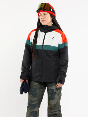 Volcom Lindy Ins Snowboard Jacket (Black)