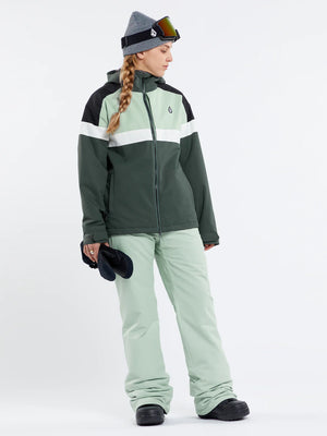 Volcom Lindy Ins Snowboard Jacket (Eucalyptus)