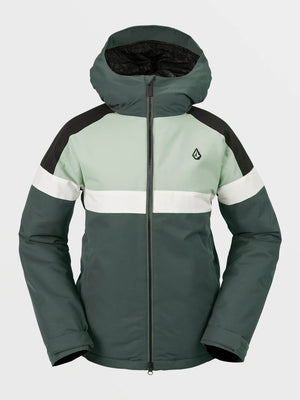 Volcom Lindy Ins Snowboard Jacket (Eucalyptus)