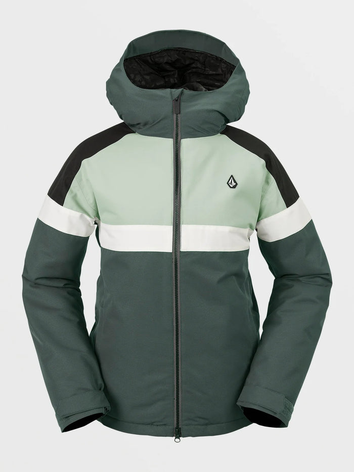 Volcom Lindy Ins Snowboard Jacket (Eucalyptus)