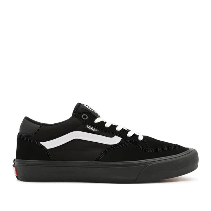 VANS★ROWAN★兼用★BLACK Vans Rowan Skateboard Shoe - Black
