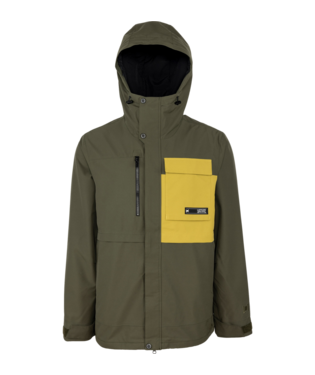 L1 Rankin Snowboard Jacket (Forest Night Golden Moss) – Milo Snow