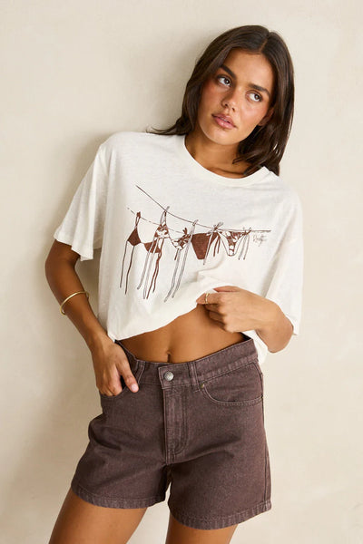 Rhythm Staple Denim Short (Chocolate) – Milo Snow and Skate