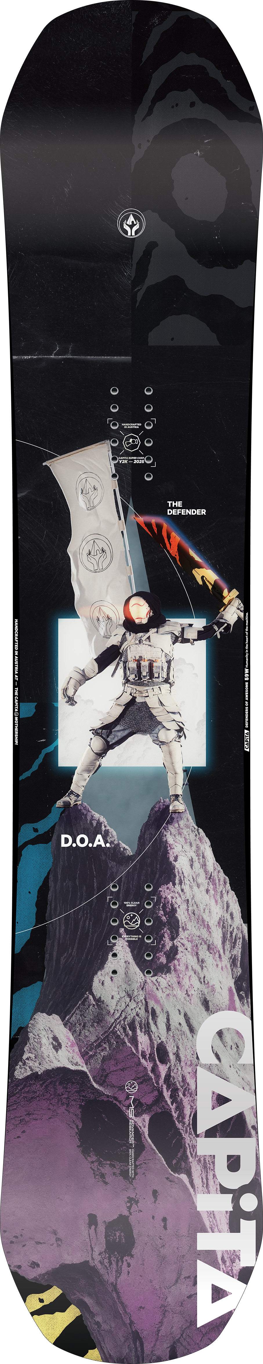 Capita Defenders of Awesome DOA WIDE Snowboard 2026 – Milo Snow and Skate