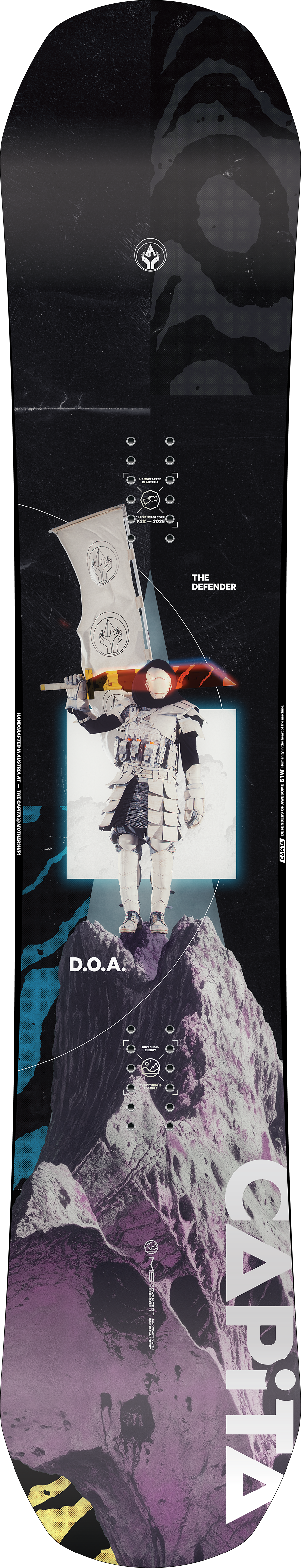 Capita Defenders of Awesome DOA WIDE Snowboard 2026 – Milo Snow and Skate