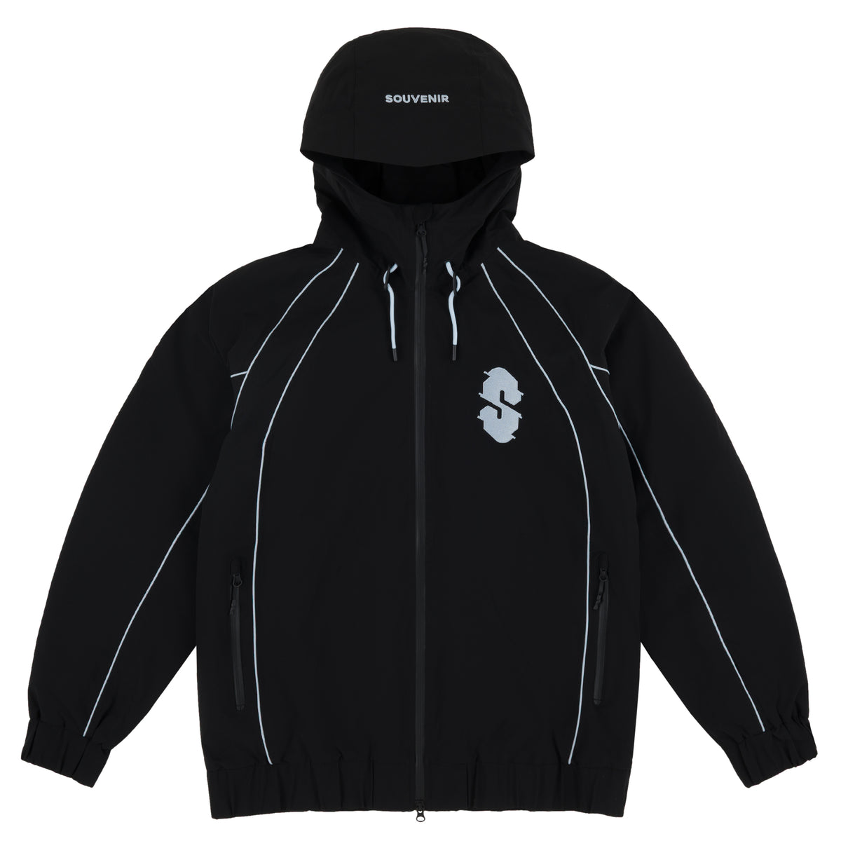 Souvenir Insulated Track Snowboard Jacket (Black) – Milo Snow and 