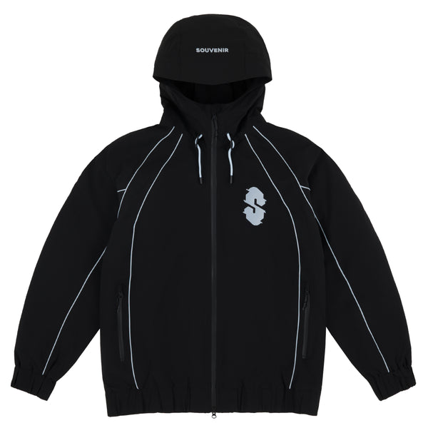 Souvenir Insulated Track Snowboard Jacket (Black) – Milo Snow and