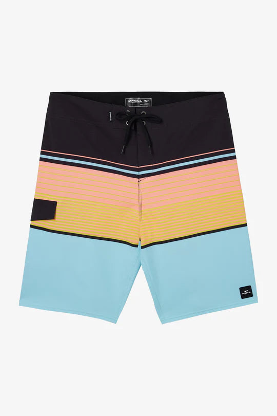 O'Neill Lennox Stripe 21" Boardshort (Turquoise)