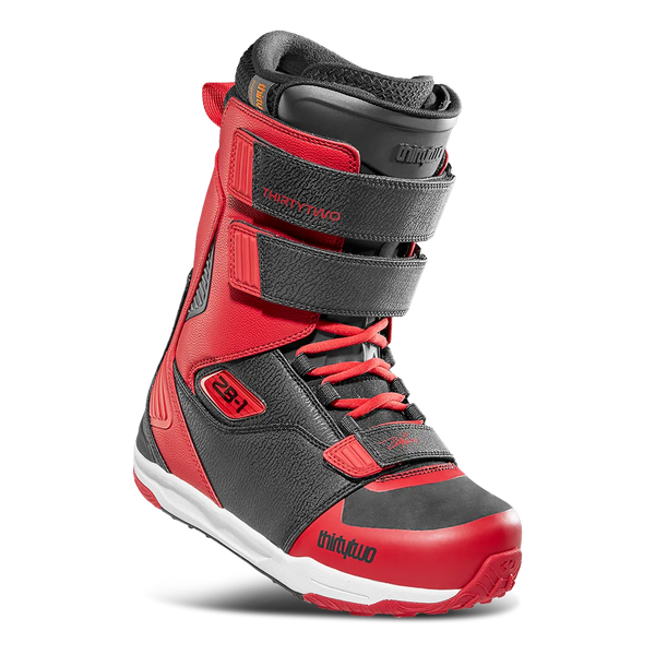 32 ZB-1 Zeb Powell Snowboard Boot (Black/Red) – Milo Snow and Skate