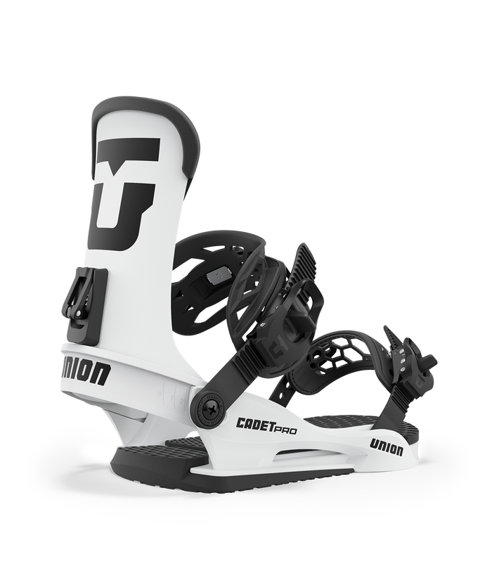 Union Cadet Pro Youth Snowboard Binding 2024 (White)