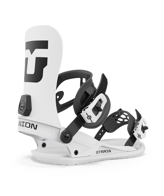 Union Strata Snowboard Binding 2024 (White)