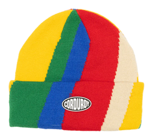 Corduroy Vertical Beanie