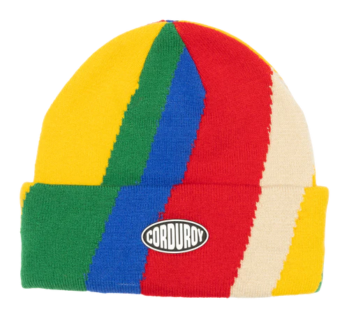Corduroy Vertical Beanie