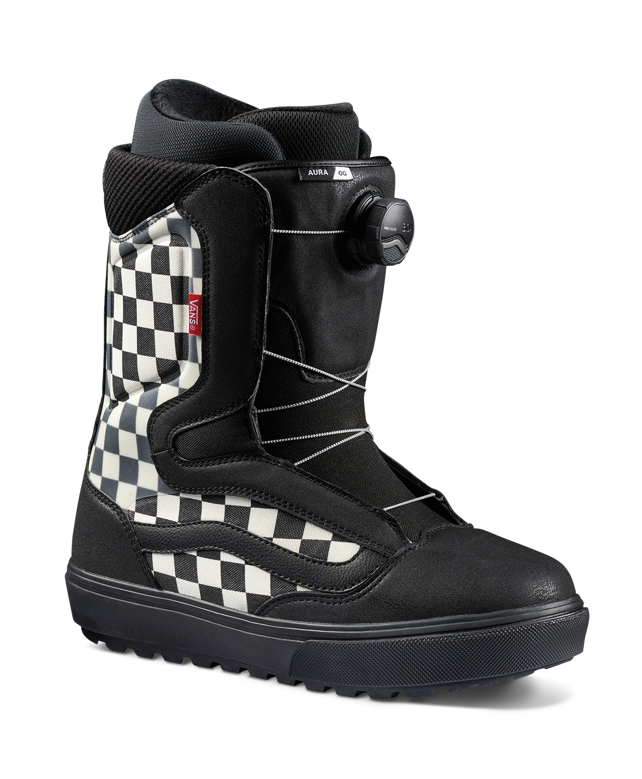 Vans Aura OG Snowboard Boot 2025 (Black / Checkerboard