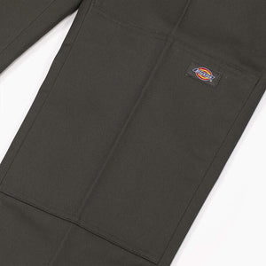 Dickies Slim Straight Fit Double Knee Pant (Olive Green)