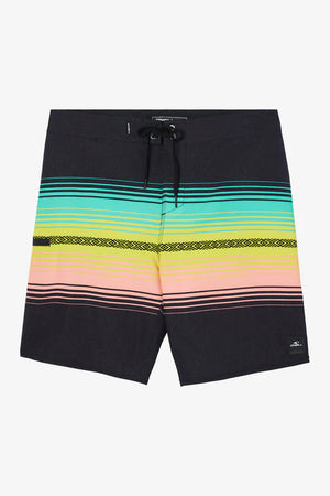 O'Neill Hyperfreak Heat Stripe Line 19" Boardshort (Black)