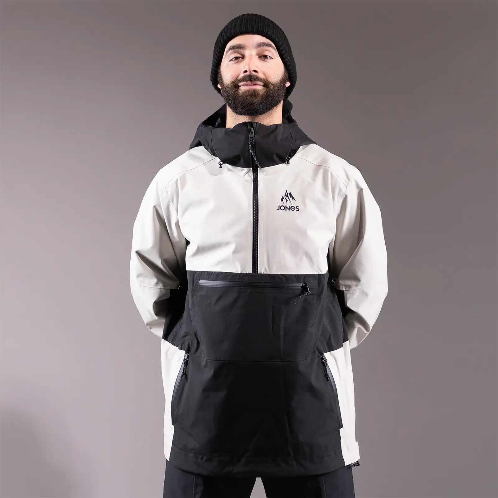 Jones Mountain Surf Recycled Anorak (Smoke Gray) – Milo Snow and Skate