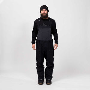 Jones Shralpinist Stretch Recycled Bib (Stealth Black)