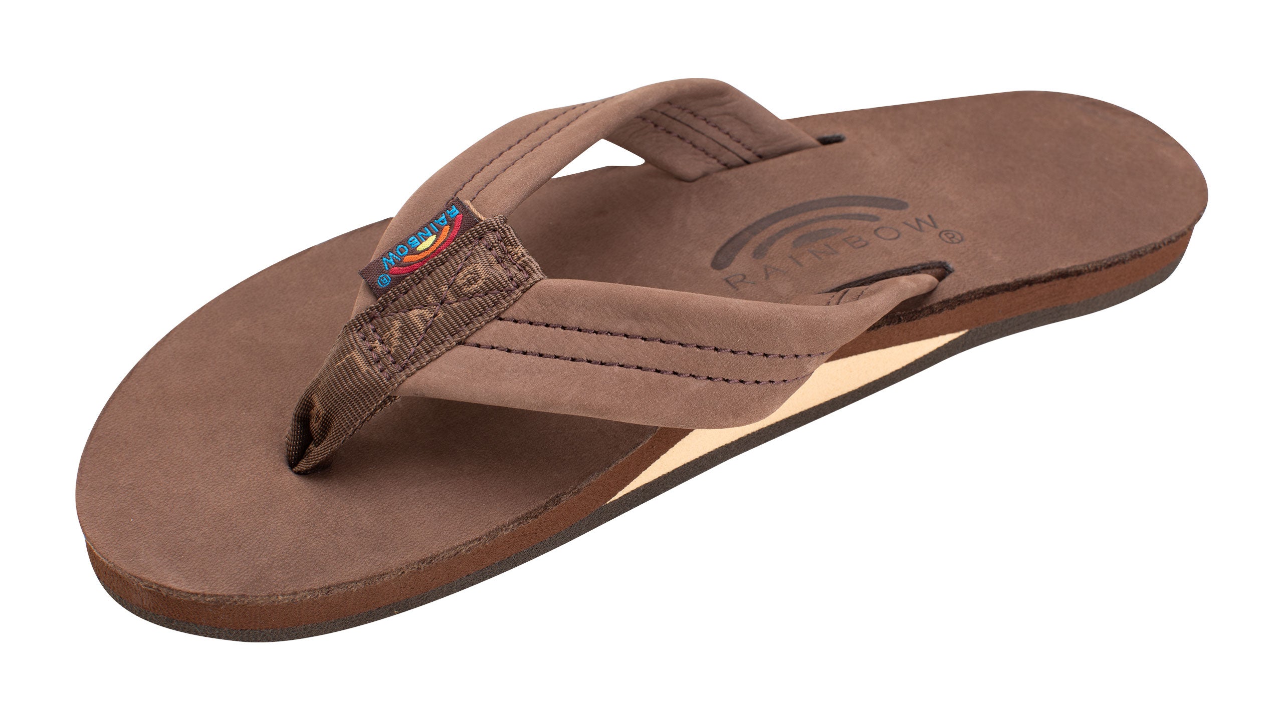 Rainbow 301 Premium Leather Womens Sandal Expresso Milo Snow and Skate