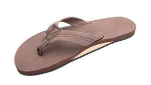 Rainbow 301 alts Premium Leather Mens Sandal (Expresso)