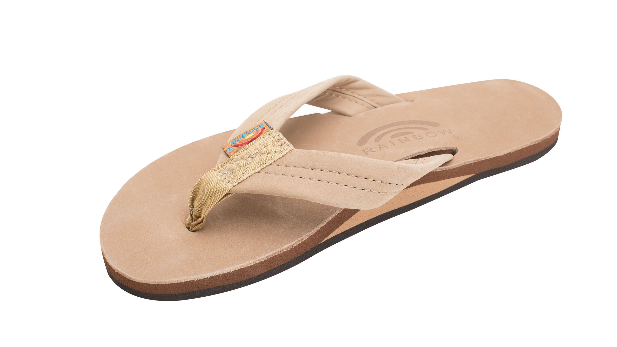 Rainbow 301 Premium Leather Womens Sandal (Sierra Brown) – Milo