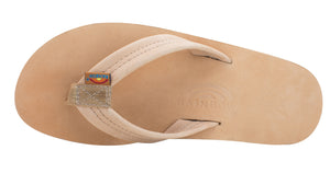 Rainbow 301 alts  Premium Leather Mens Sandal (Sierra Brown)