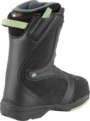 Nitro Flora TLS Snowboard Boot 2023 (Black/Mint)
