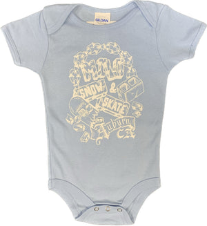 Milo X Maples Baby Onesie (Baby Blue)