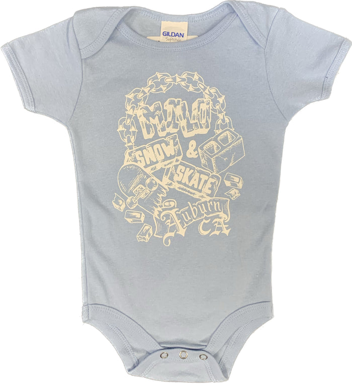 Milo X Maples Baby Onesie (Baby Blue)