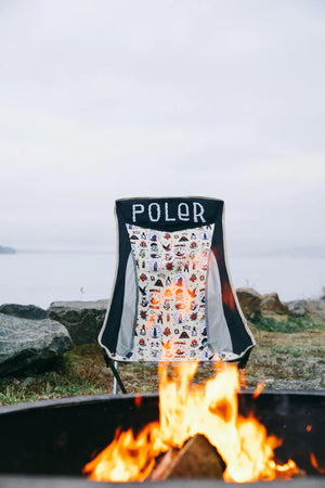Poler Stowaway Chair (Dark Seas)