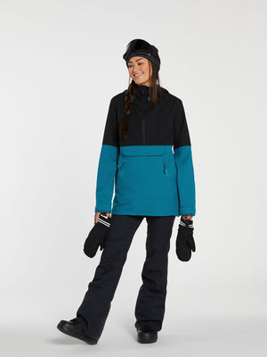 Volcom Mirror Pullover Jacket (Glacier Blue)