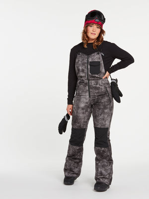 Volcom Swift Bib Snowboard Overalls (Acid Black)