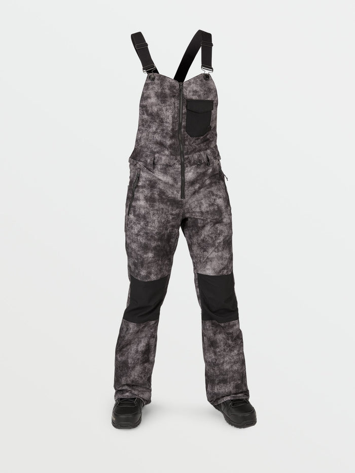 Volcom Swift Bib Snowboard Overalls (Acid Black)