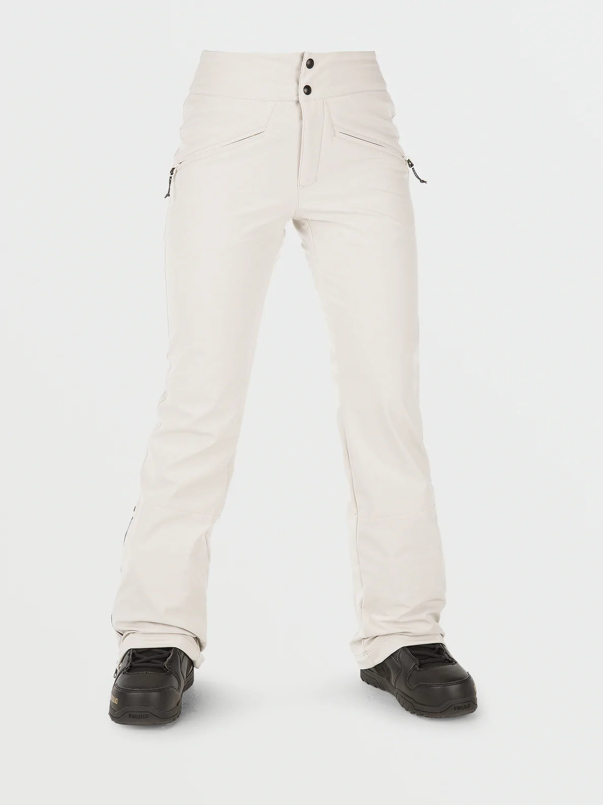 Volcom Battle Stretch Snowboard Pant Off White Milo Snow and Skate